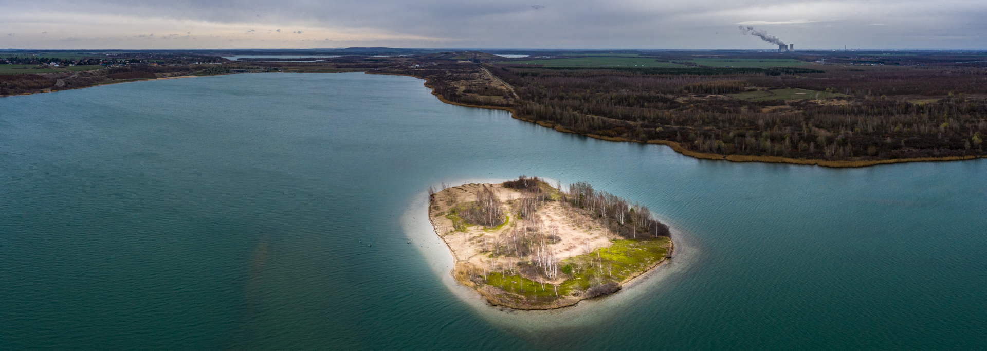 Insel in Meekkleeberger See